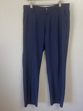 FootJoy Golf Pants Mens 33 x 32 Navy Blue Straight Stretch